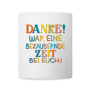 DANKESCHÖN BESUCH - Tasse - Weiß - Vorne