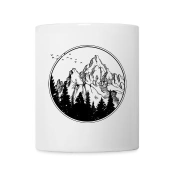 L’aventure vous attend - Mug blanc - blanc - Devant