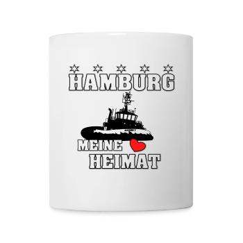 Hamburger Heimat 2 - Tasse - Weiß - Vorne