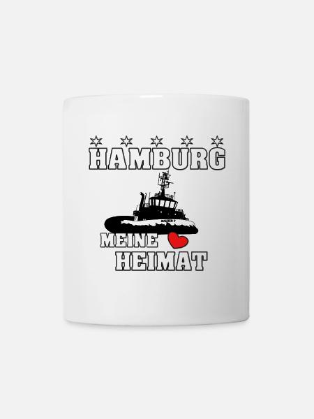 Hamburger Heimat 2 - Tasse - Weiß