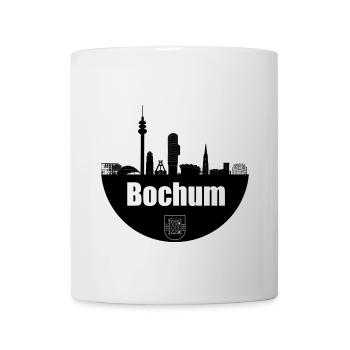 Bochum Transpaerenz Skyline - Tasse - Weiß - Vorne