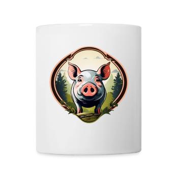 Lucky Pig - Mug - white - Front