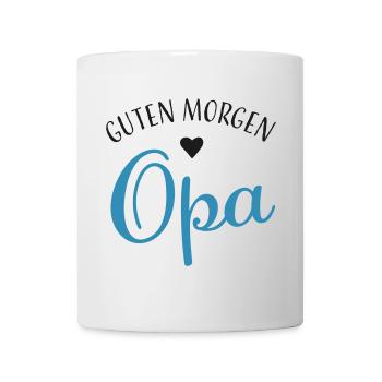 Guten Morgen Opa - Tasse - Weiß - Vorne