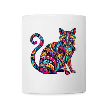 Cat - Mug - white - Front