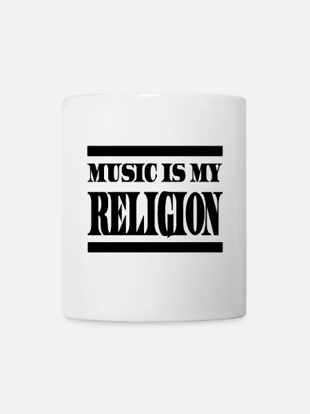 Musik Religion - Tasse - Weiß
