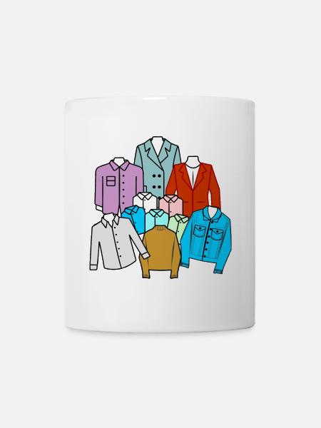 Bekleidungsgeschäft 03 - Tasse - Weiß