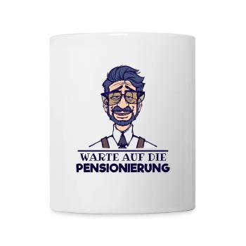 Déclaration du retraité Retraite Carrière de retraité - Mug blanc - blanc - Devant