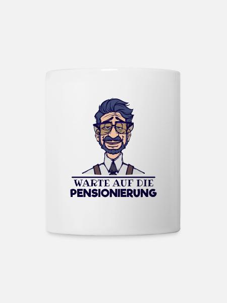 Déclaration du retraité Retraite Carrière de retraité - Mug blanc - blanc