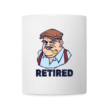 Pension Saying Retirement Retirement Freedom - Mug - white - Front