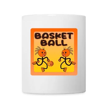STICK FIGURE BASKETBALL TEAM SPORT - Mug - white - Front