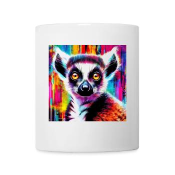 Lemur - Tasse - Weiß - Vorne