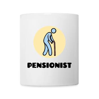 Pensionist Pension Statement Senior Ruhestand - Tasse - Weiß - Vorne