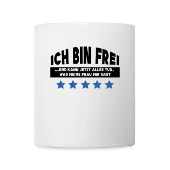Senior Statement Ruhestand Job Pensionist Freiheit - Tasse - Weiß - Vorne