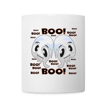 GHOSTS GHOSTS HALLOWEEN COSTUMES FOR COUPLES - Mug - white - Front