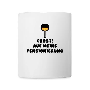 Freiheit Pensionierung Statement Senior Ruhestand - Tasse - Weiß - Vorne