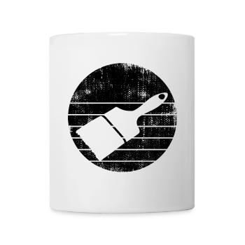 Pinceaux de peintre - Mug blanc - blanc - Devant
