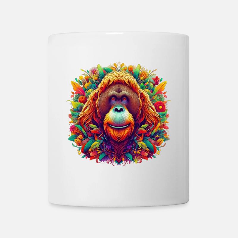 Orang-outan Orang-outan - Mug blanc - blanc