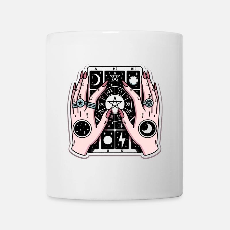 Main de Tarot - Mug blanc - blanc