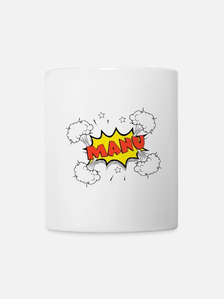 Manu - Tasse - Weiß
