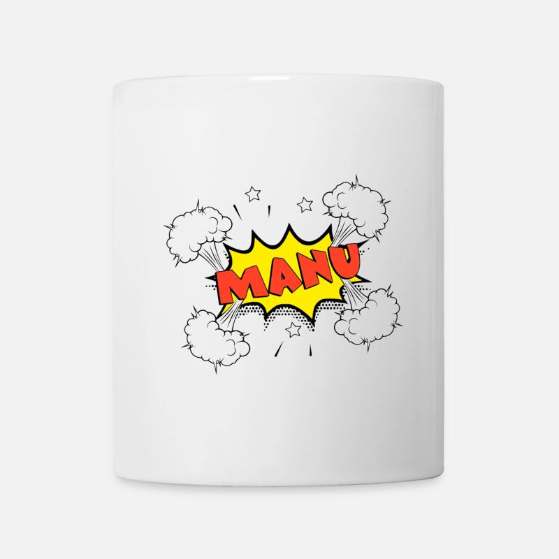 Manu - Tasse - Weiß