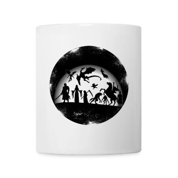 Halloween, spooky beautiful - Mug - white - Front