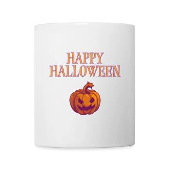 Happy Halloween - Tasse - Weiß - Vorne