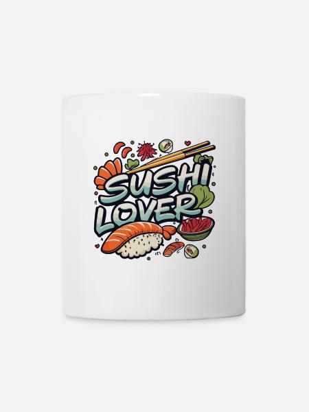 Sushi Lover - Tasse - Weiß