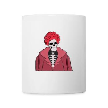 Stylish skull - Mug - white - Front