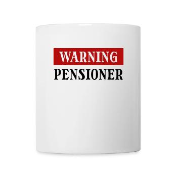 Pensionist Ruhestand Statement Senior Abschied - Tasse - Weiß - Vorne