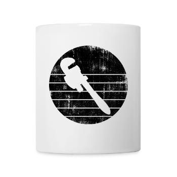 Clé à pipe - Mug blanc - blanc - Devant