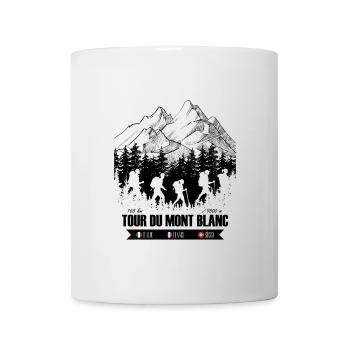 Tour du Mont Blanc - Tasse - Weiß - Vorne