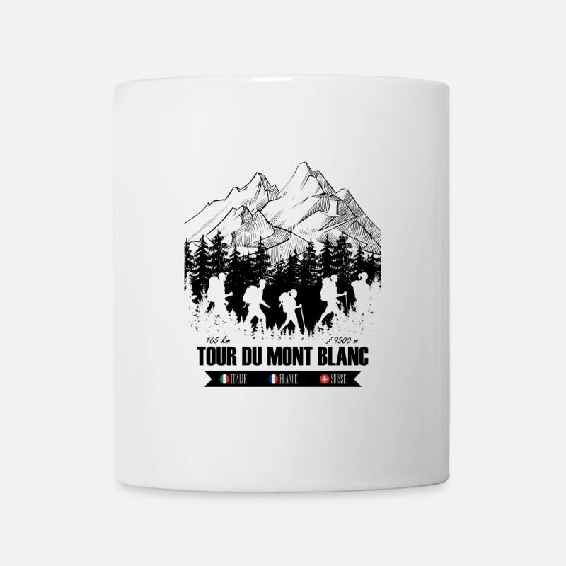 Tour du Mont Blanc - Mug blanc - blanc