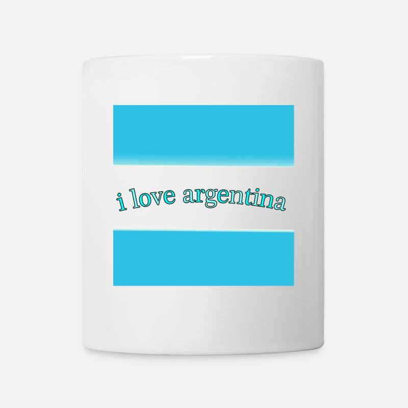 Ich liebe Argentinien - Tasse - Weiß