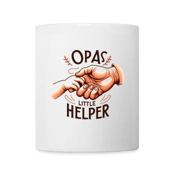 Grandpa's Little Helper - Mug - white - Front