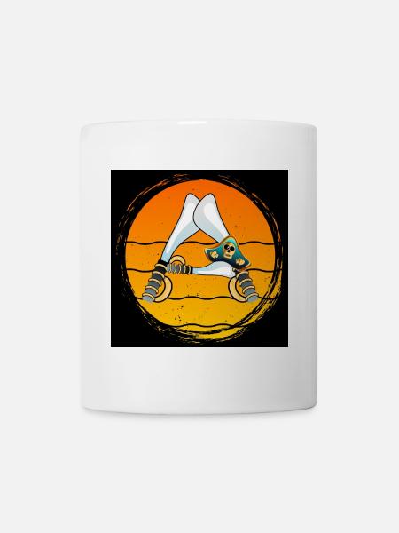 Namensgeschenke Anfangsbuchstabe A - PIRATEN - Tasse - Weiß