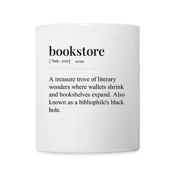 bookstore - dictionary meaning funny - Mug - white - Front