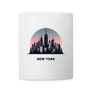 New York - Mug blanc - blanc - Devant