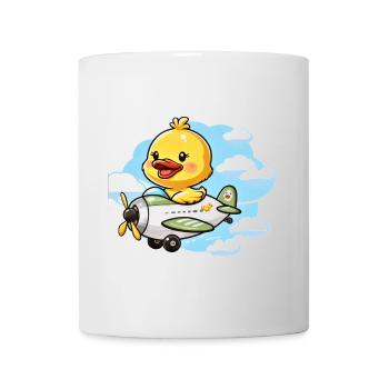 Cute Duck Aviator Design - Mug - white - Front