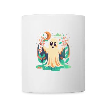 Halloween Geist - Tasse - Weiß - Vorne