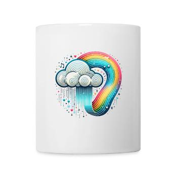 Rainbow Cloud - Mug - white - Front