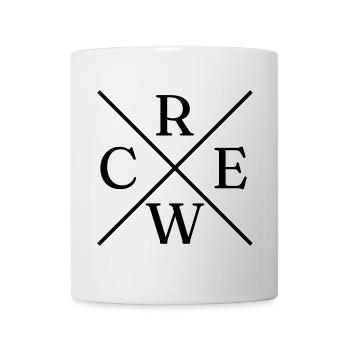 Crew Sign Cross - Tasse - Weiß - Vorne