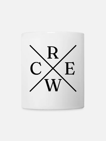 Crew Sign Cross - Tasse - Weiß