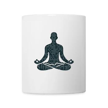 Meditative Pose - Mug - white - Front