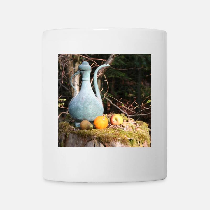Copper pot in the Black Forest - Mug - white