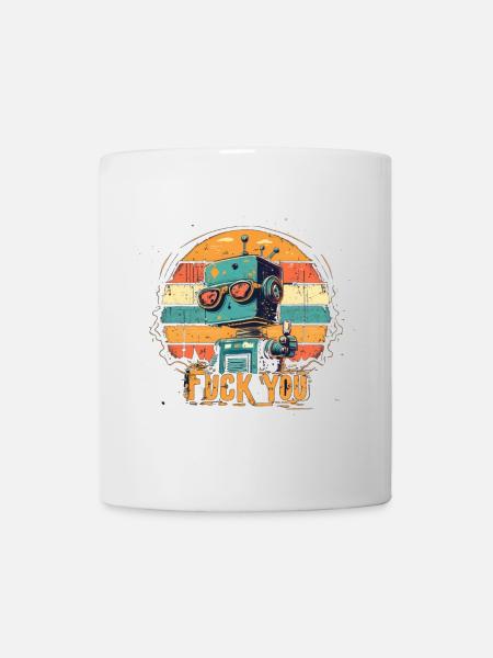 Robot LovesYou - Mug - white