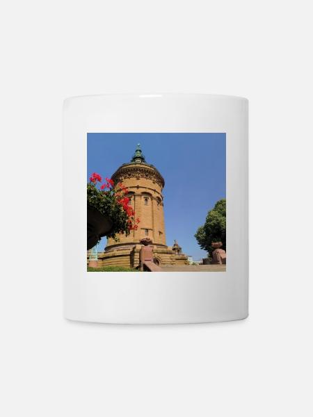 WASSERTURM MANNHEIM - Tasse - Weiß