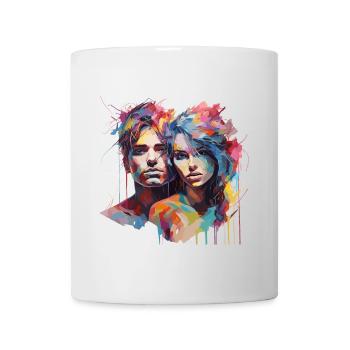 Art couple - Mug - white - Front