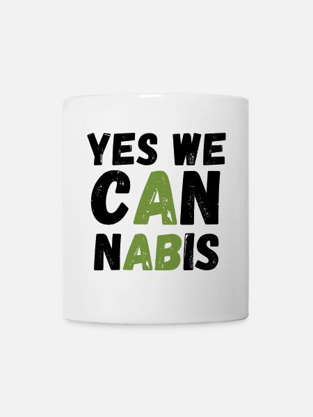 Yes We Cannabis! - Tasse - Weiß