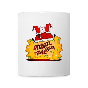 SCHWÄBISCHE MAULTASCHEN WEIHNACHTSMANN - Tasse - Weiß - Vorne