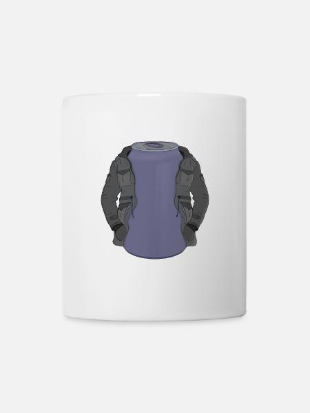 Lustiges kaltes Getränk - Tasse - Weiß